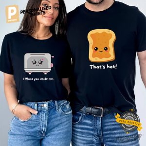 Funny Toast Couple Matching Shirt, Gift For Couples