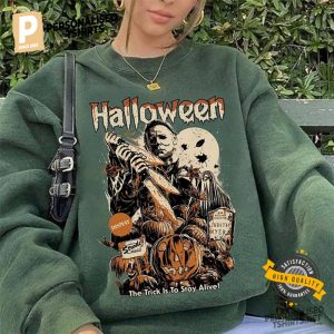 Halloween Horror Movie 90s Comfort Colors Tee 2