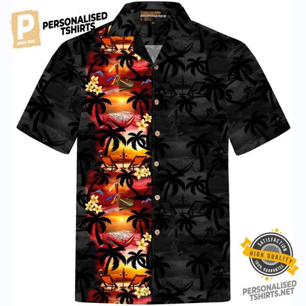 Paradise Night Tropical Hawaiian Shirt