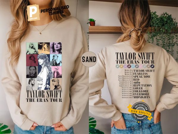 Taylor Swift The Eras Tour 2024 Playlist Shirt, Swifties Merch