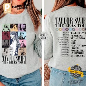 Taylor Swift The Eras Tour 2024 Playlist Shirt Swifties Merch 3