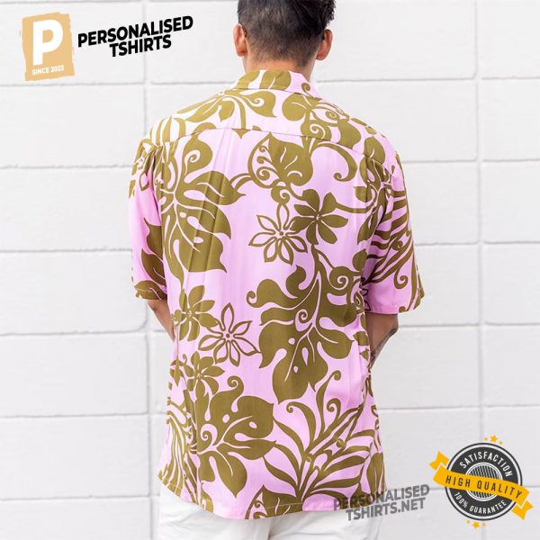 Monstera Abstract aloha hawaiian shirts 02 2