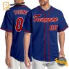 Royal Red White customize baseball jerseys