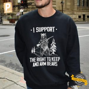 Second Amendment Right to Keep and Arm Bears T shirt