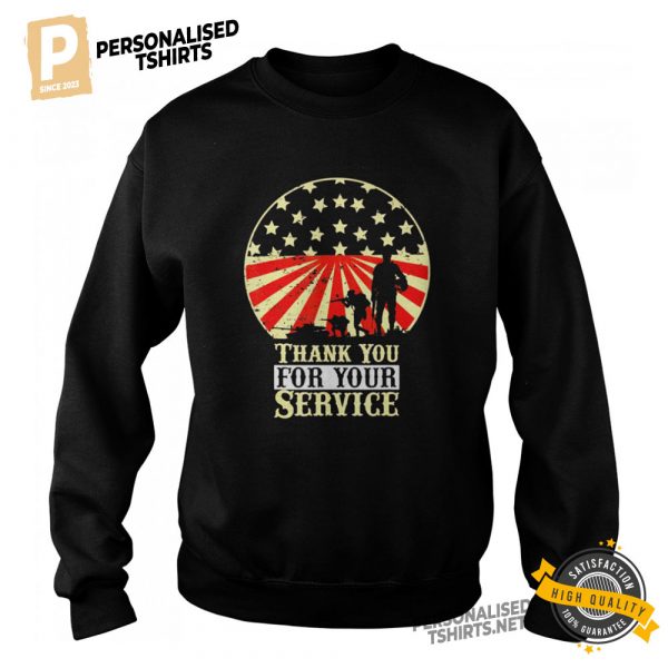 thank you for your service veterans day T shirt 2