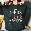 Vintage nfl san francisco The 49ers Walking Abbey Road Shirt 3