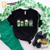 Lucky Drinks Clover Irish st patrick's day shirt 3