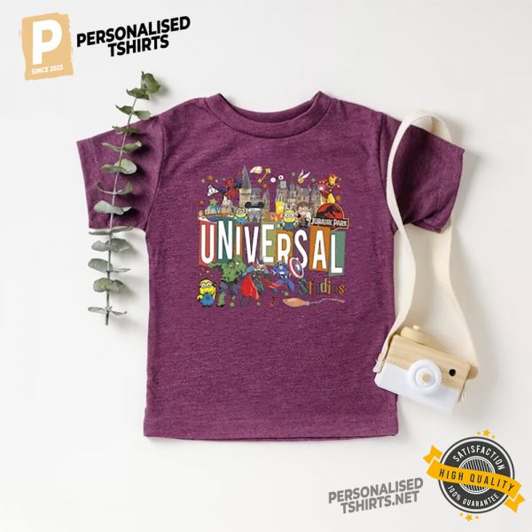 Disney Universal Studios Family Trip Comfort Colors Shirt 1