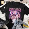 Lady Gaga Fashionable Collage Vintage Style Shirt 1