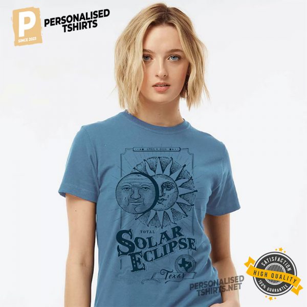 Texas solar eclipse april 8 2024 Shirt 3