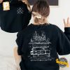 Wizard Magic Books Castle harry potter gifts Two Sided Shirt