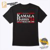 Kamala Harris '24 Let's Finish The Job Shirt, Kamala Harris 2024 Campaign Merch 2