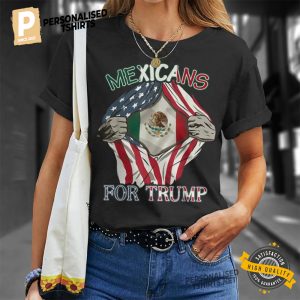 Mexicans For Trump 2024 Mexico Support Trump Shirt 1