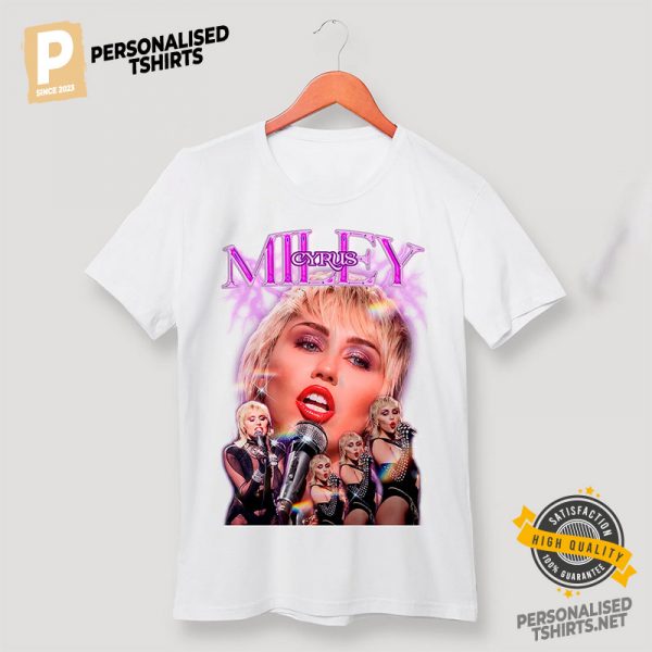 Miley Cyrus Highlight Moments Graphic Shirt 3