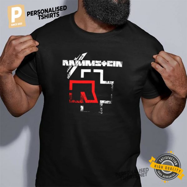 Rammstein Rock N Roll Logo Shirt 2