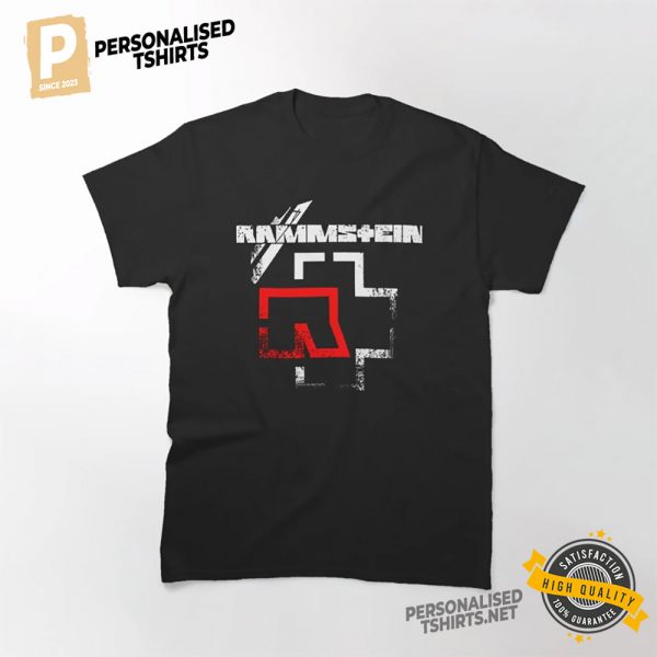 Rammstein Rock N Roll Logo Shirt 3