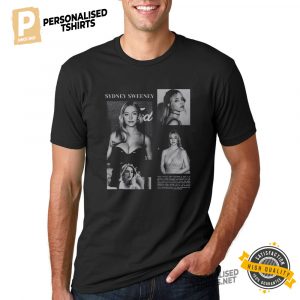 Sydney Sweeney Retro Photo Collage Shirt 3