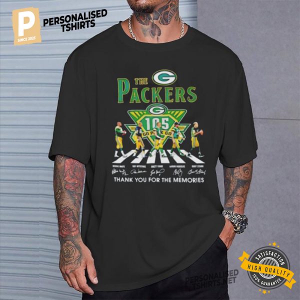 The Packers Abbey Road Signatures Shirt 1