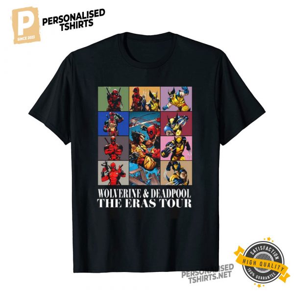 Wolverine And Deadpool 2024 The Eras Tour Shirt 1