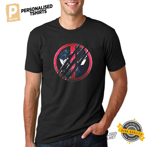 Wolverine Deadpool 3 Logo Shirt 2