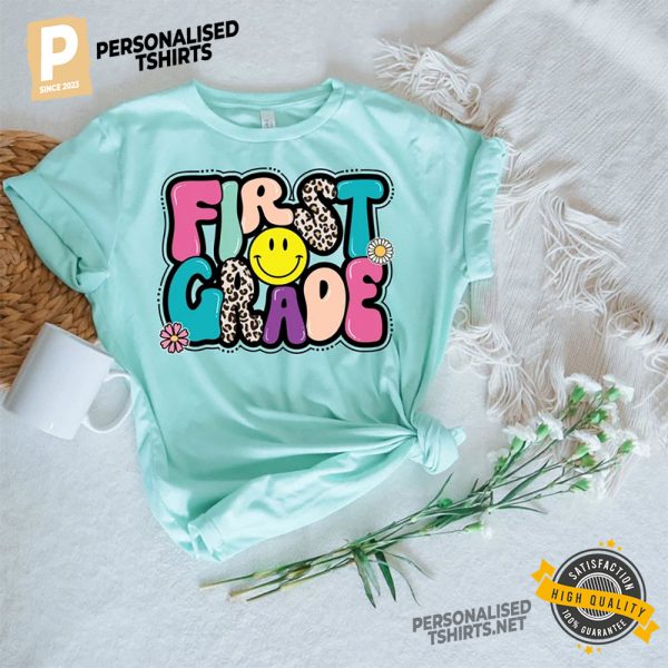 school first grade Comfort Colors Shirt 2