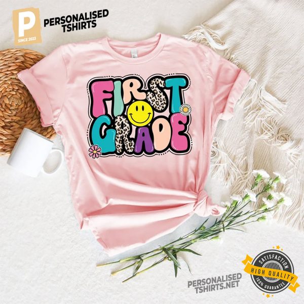 school first grade Comfort Colors Shirt 3