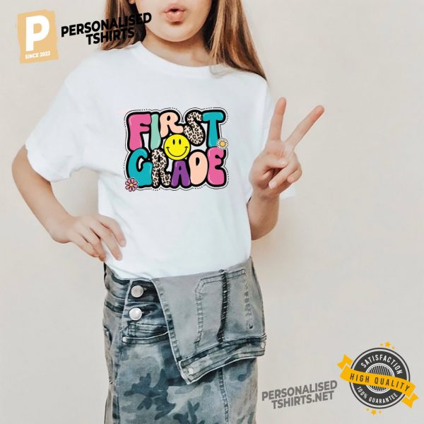 school first grade Comfort Colors Shirt