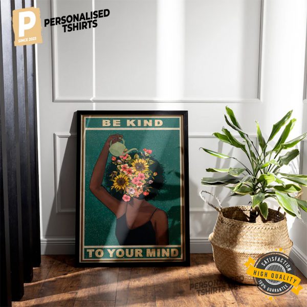 Be Kind To Your Mind vintage art prints 2