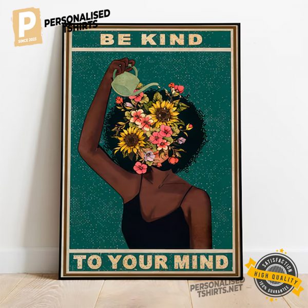 Be Kind To Your Mind vintage art prints 3