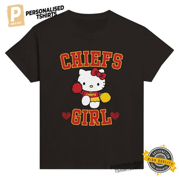 Kid's Kansas City football Kitty Cheerleader Girl classic shirt 3