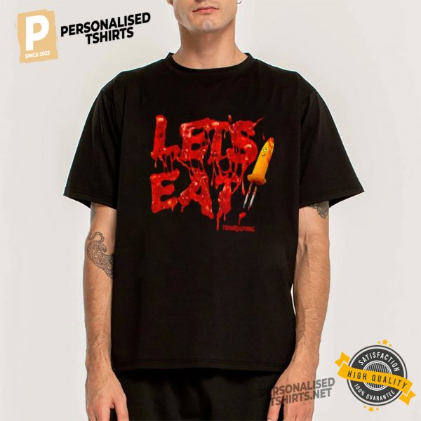 Let’s eat Thanksgiving Horror Movie Shirt 3