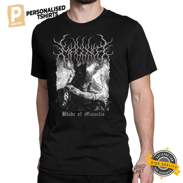 Metal Band Style Elden Ring Malenia T Shirt 1