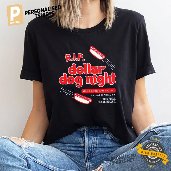 RIP Dollar Dog Night 2023 Sport Shirt 1