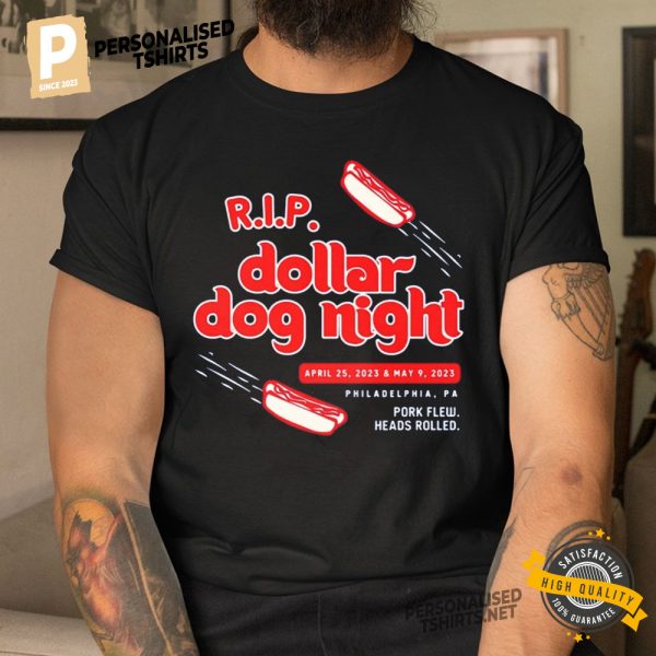 RIP Dollar Dog Night 2023 Sport Shirt 3