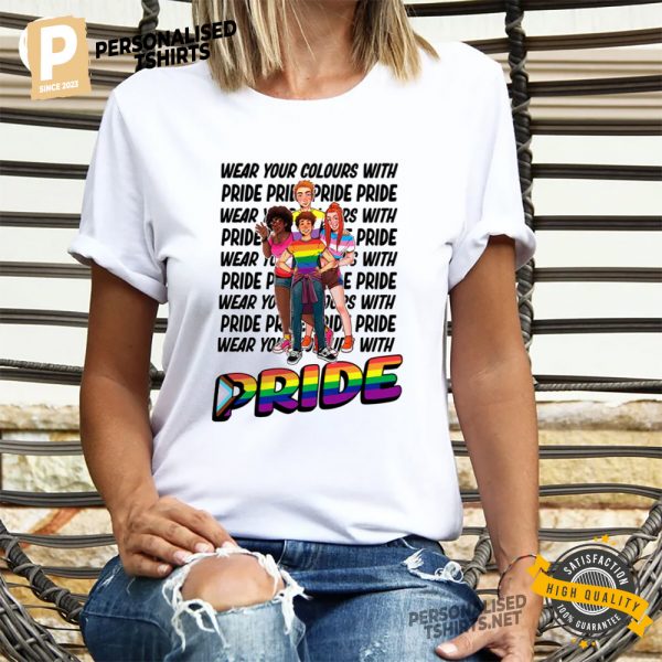 Wear Your Colours With Pride lgbtq pride shirt 2