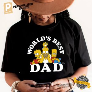 World's Best Dad Homer Simpson Graphic Shirt 1