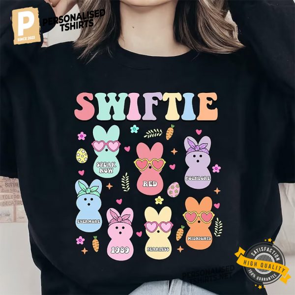 taylor swift Eras Tour Easter Bunny Retro Peeps T shirt