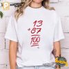 13 + 87 = 100 Funny Math Tayvis Shirt 3