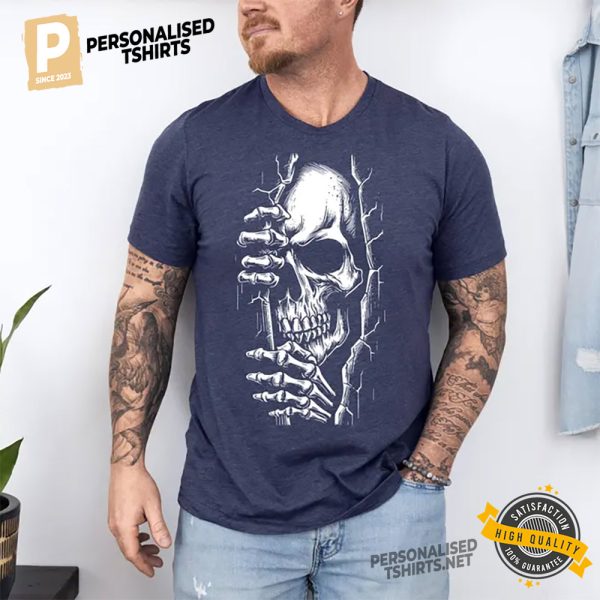 Scary Skeleton Halloween Shirt 1