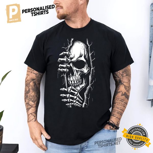 Scary Skeleton Halloween Shirt 3