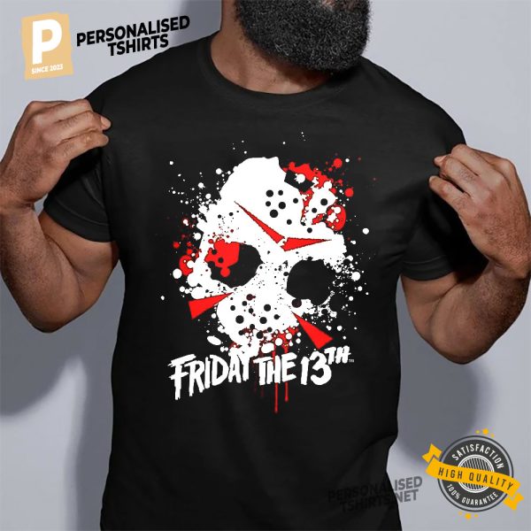 Bioworld Friday the 13th Jason Mask T shirt 1