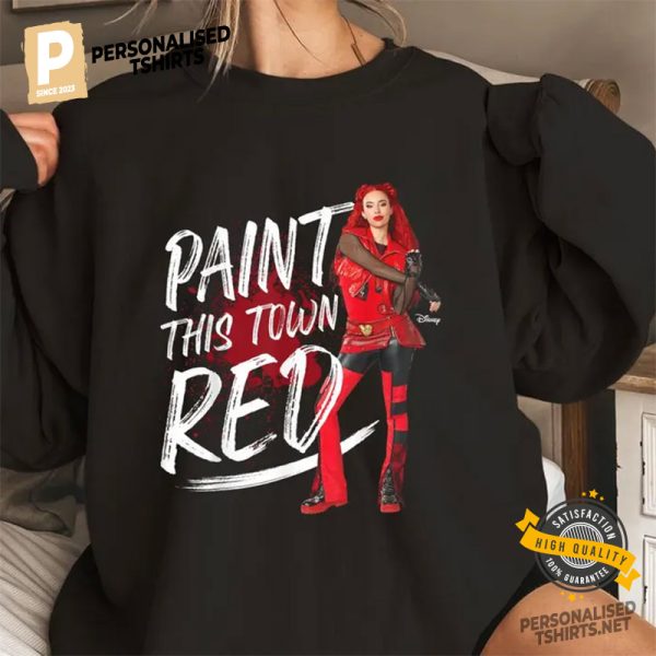 Descendants 4 Paint This Town Red Shirt 3