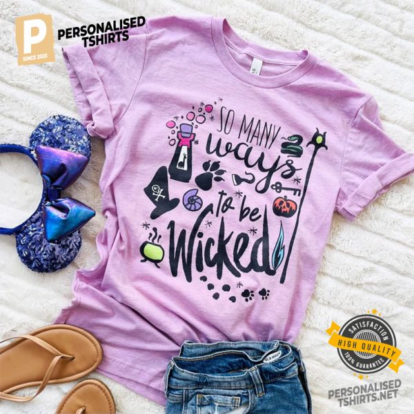 Disney Descendents So Many Ways to Be Wicked T shirt 3