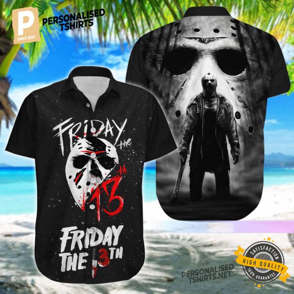 Friday The 13th Horror Jason Voorhees Hawaiian Shirt 1