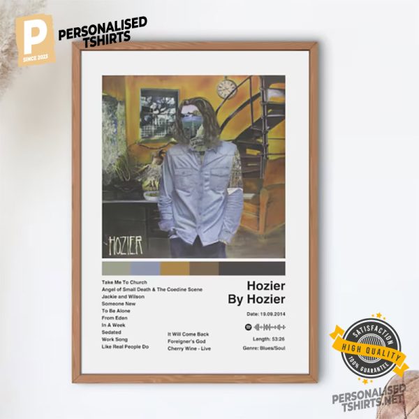 Hozier Album By Hozier Music Poster 2