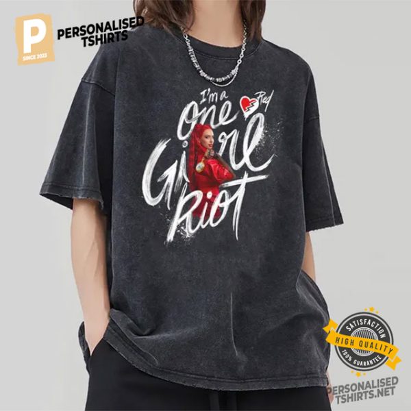 I'm A One Girl Riot Red Descendants Tee 2