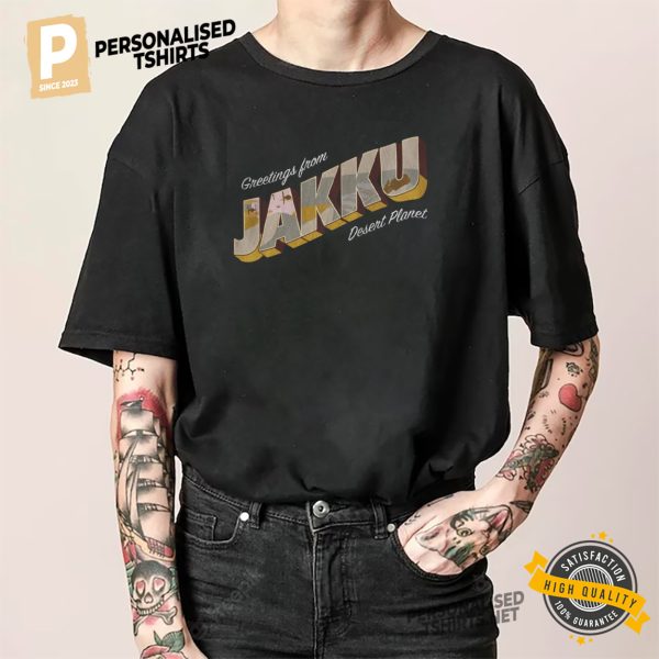 Jakku Desert Planet Star Wars Travel Shirt 3