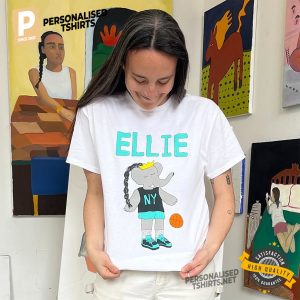 New York Liberty Big Ellie The Elephant Shirt 3