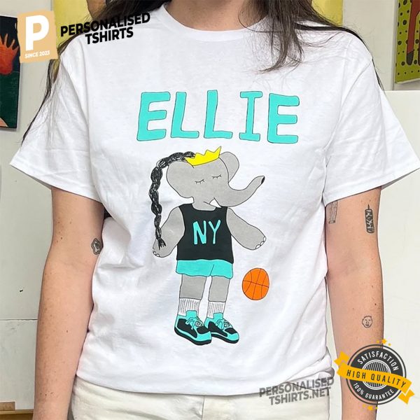 New York Liberty Big Ellie The Elephant Shirt 4