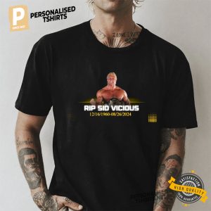 RIP Sid Vicious WWE Legend Shirt 2